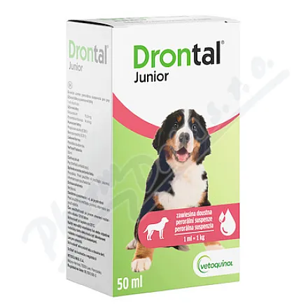 Drontal Junior perorální suspenze 1x50ml