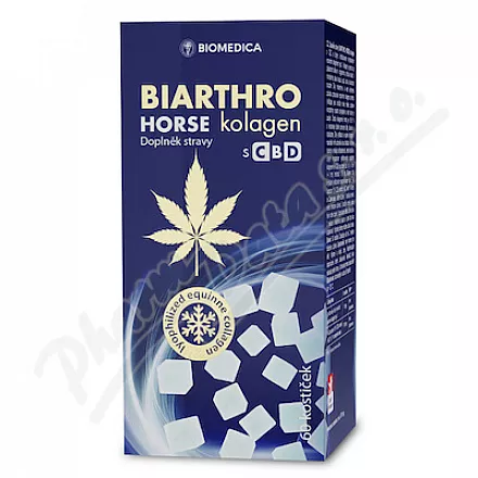 Kolagen koński Biarthro z CBD 60 kostek