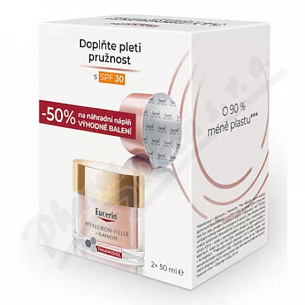 Eucerin Hyaluron-Fil.+El.Rosé d.k.SPF30+ref.2x50ml