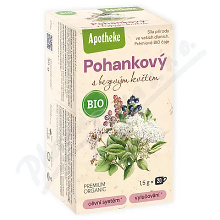 Apotheke Organiczna herbata gryczana z czarnym bzem 20x1,5g