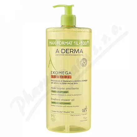 A-DERMA Exomega CONTROL Zvláč.sprchový olej 1000ml
