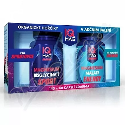 IQ Mag Magnez organiczny Sport Energy cps.140 40