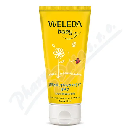 WELEDA baby Kąpiel z nagietkiem na przeziębienie 75 ml