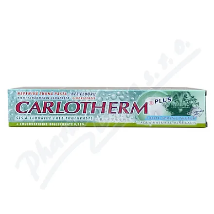 CARLOTHERM PLUS nepěnivá zubní pasta 120g