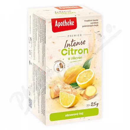 Apotheke Premier Intense Lemon Ginger Tea 20x2,5g