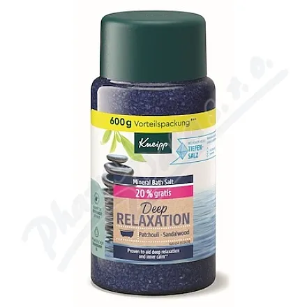 Kneipp Sól do kąpieli Głęboki Relaks 600g