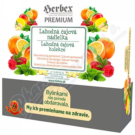 HERBEX Delicious kolekcja herbat 40 saszetek