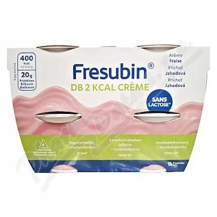 FRESUBIN DB 2 KCAL CREME PŘÍCHUŤ JAHODOVÁ