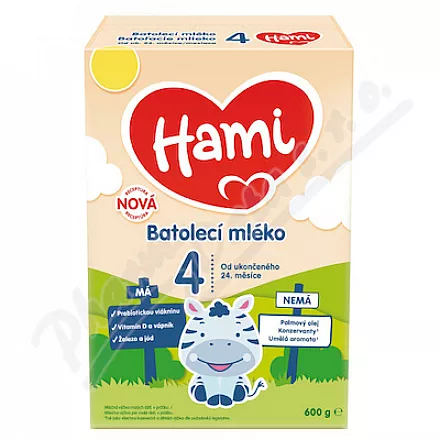 Hami 4 batolecí mléko 600g