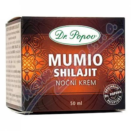 Dr.Popov Mumio Shilajit noční krém 50ml