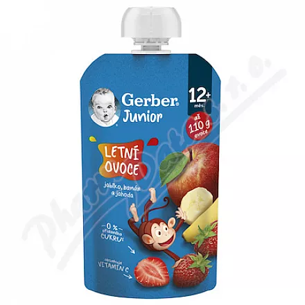 Gerber Junior Summer saszetka z owocami 110g 12m 
