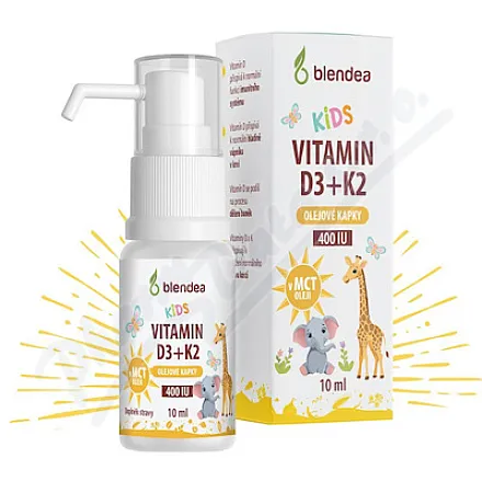 Blendea Kids witamina D3+K2 400 IU 10 ml
