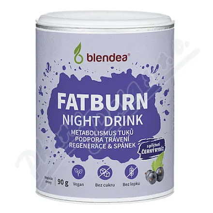 Blendea Fatburn Night Drink – czarny porzec 90 g