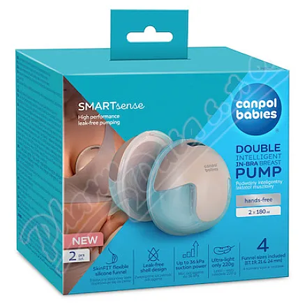 Canpol babies Podwójna elektryczna laktator do poduszki SmartSense