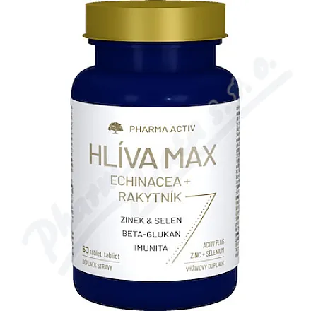 HLÍVA MAX Echinacea + Rokitnik, 60 tabletek