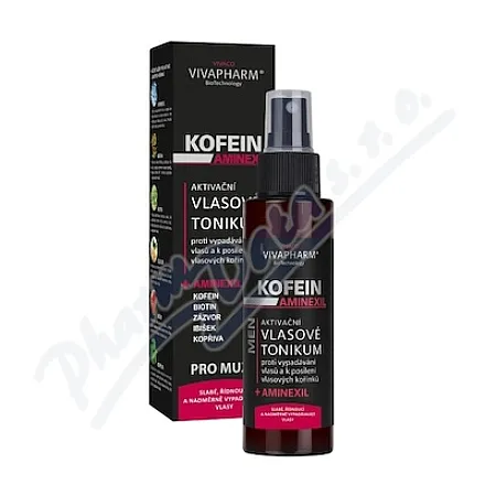 VIVAPHARM Kofeina Aminexil tonik do włosów MEN 100 ml