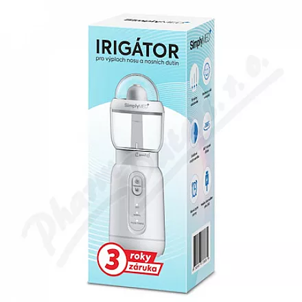 SimplyMed Irigátor pro výplach nosu a dutin NS1A3