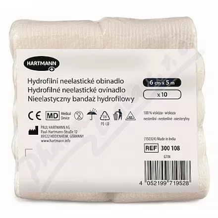Hartmann Hydrofilní neelast.obinadlo6cmx5m 10ks