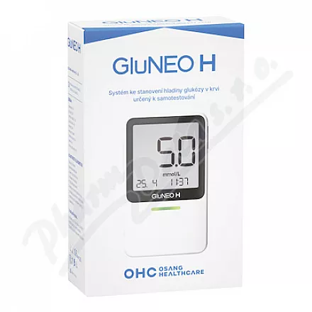 GluNEO H Systém stanovení hladiny glukózy v krvi
