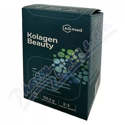 Kolagen Beauty biotin+vitamín C tbl.110 AGmed