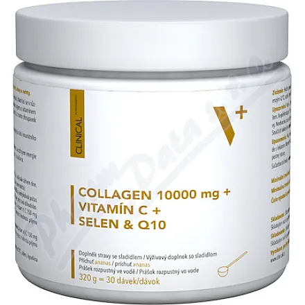 Clinical Collagen+vit.C+selen&Q10 ananas 320g