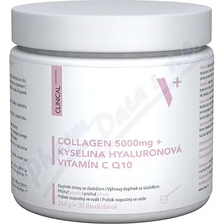 Clinical Collagen+k.Hyal.+vit.C&Q10 jahoda 264g