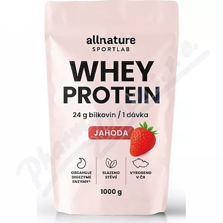 Allnature Sportlab WHEY Protein jahoda 1000g