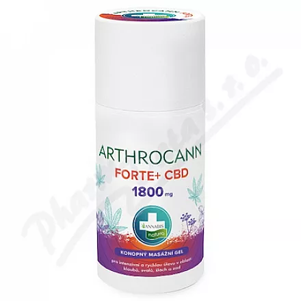 Annabis Arthrocann Forte+ CBD masážní gel 90ml