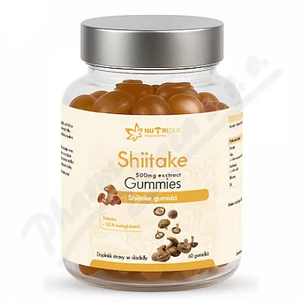 Shiitake 500mg gummies 60ks