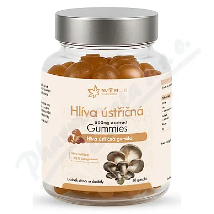 Boczniak ostrygowaty 500 mg – żelki, 60 szt.