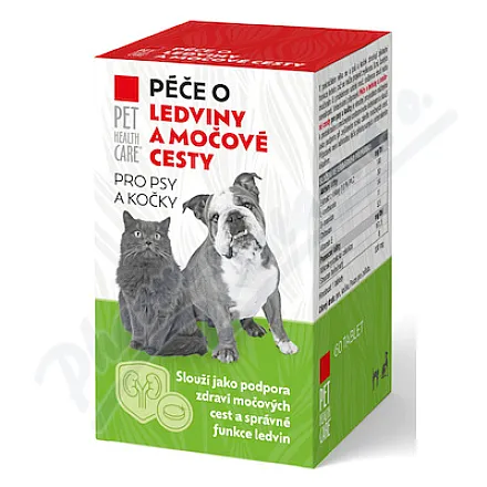 PET HEALTH CARE – Opieka nad układem moczowo-płciowym psów i kotów, tabletki, 60 szt.