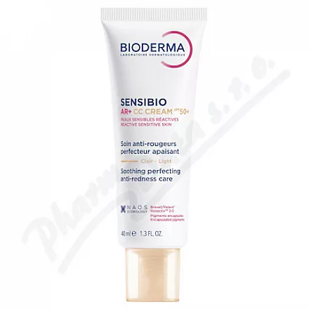 BIODERMA Sensibio AR+ CC krém SPF50+ 40ml