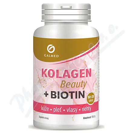 Kolagen Beauty+Biotyna, 90+20 tabletek, Galmed