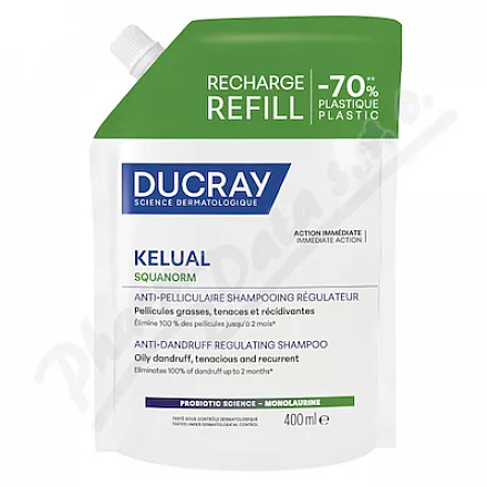 DUCRAY Kelual Squanorm Šamp.mast.lupy náplň 400ml