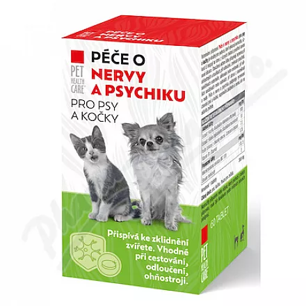 PET HEALTH CARE Péče o nervy a psychiku tbl.60
