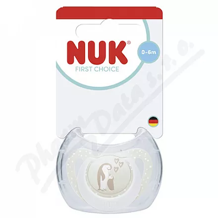 NUK First Choice dudlík 0-6 měs.1ks mix barev