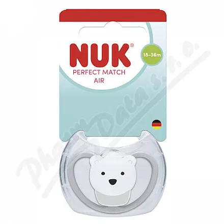 NUK Perfect Match AIR dudlík 18-36m 1ks mix barev