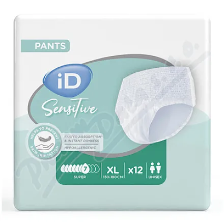 iD Sensitive Pants Super XL, 12 sztuk