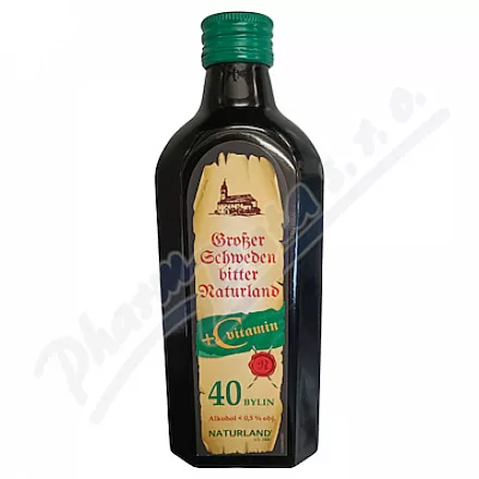 NATURLAND Švédské kapky + vitamin C 250ml