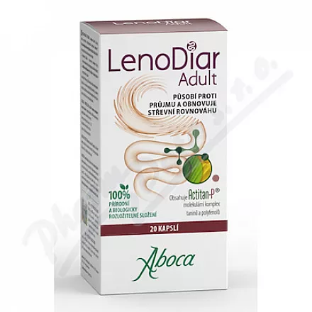 Aboca LenoDiar Adult průjem cps.20