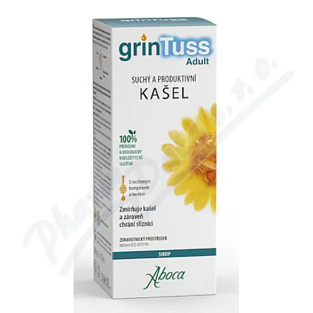Aboca GrinTuss Adult na kaszel 132 ml