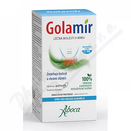 Aboca Golamir léčba bolesti v krku 30ml