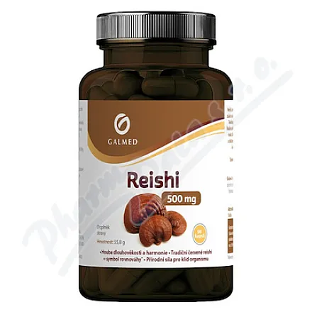 Reishi 500 mg, 90 kapsułek, Galmed