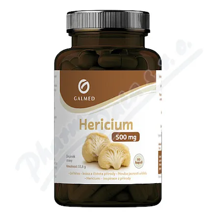 Hericium 500 mg, 90 kapsułek, Galmed