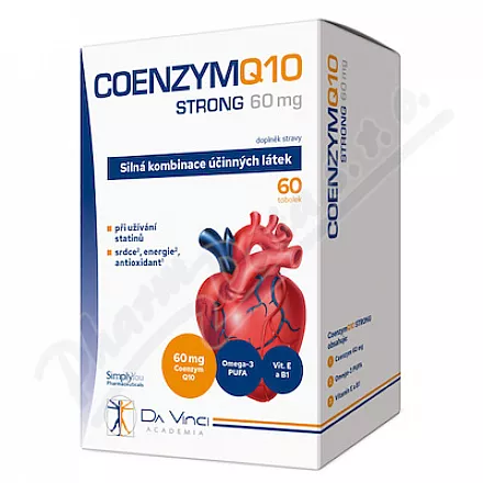 Coenzym Q10 Strong 60mg Da Vinci Academia tob.60