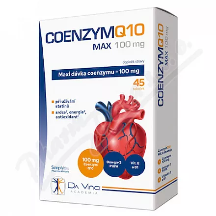 Coenzym Q10 Max 100mg Da Vinci Academia tob.45