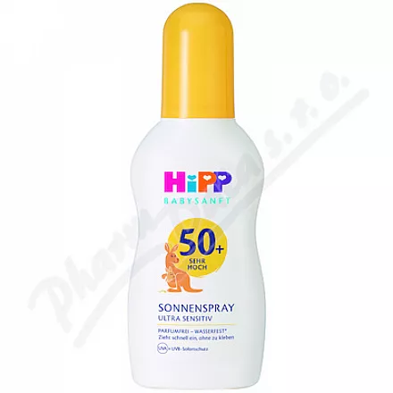 HiPP BabySANFT opal.mléko sprej SPF50+ 150ml
