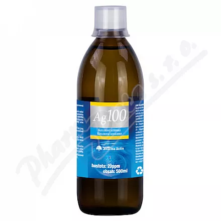 Koloidní stříbro Ag100 20ppm 500ml
