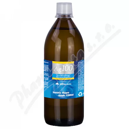 Koloidní stříbro Ag100 40ppm 1000ml
