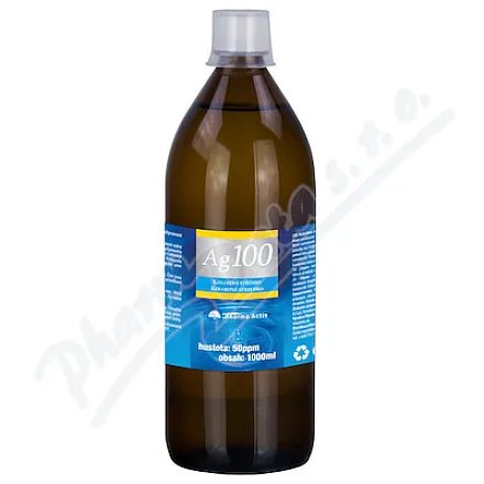 Koloidní stříbro Ag100 50ppm 1000ml